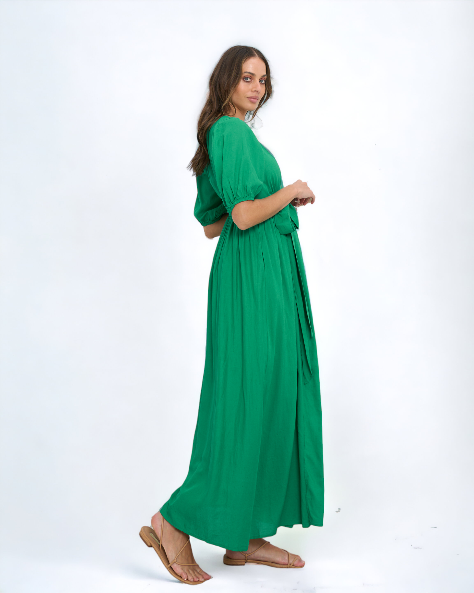 Lalorah Wrap Maxi Dress