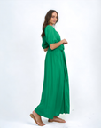Lalorah Wrap Maxi Dress