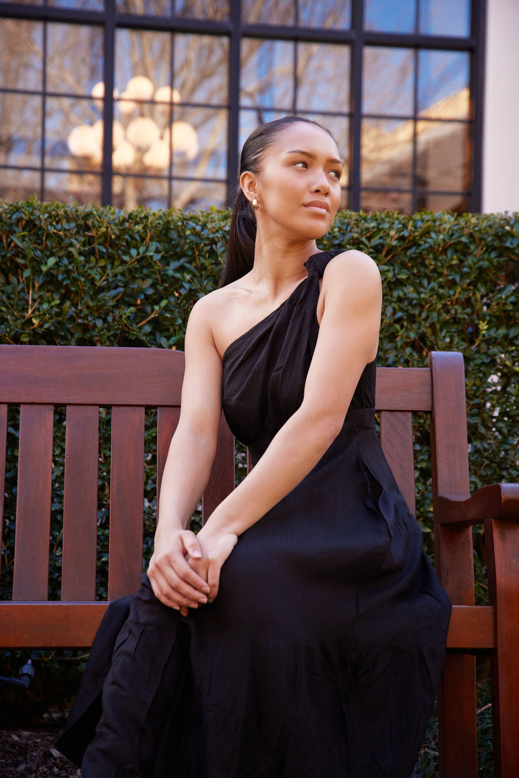 Aymna Off Shoulder Maxi Dress