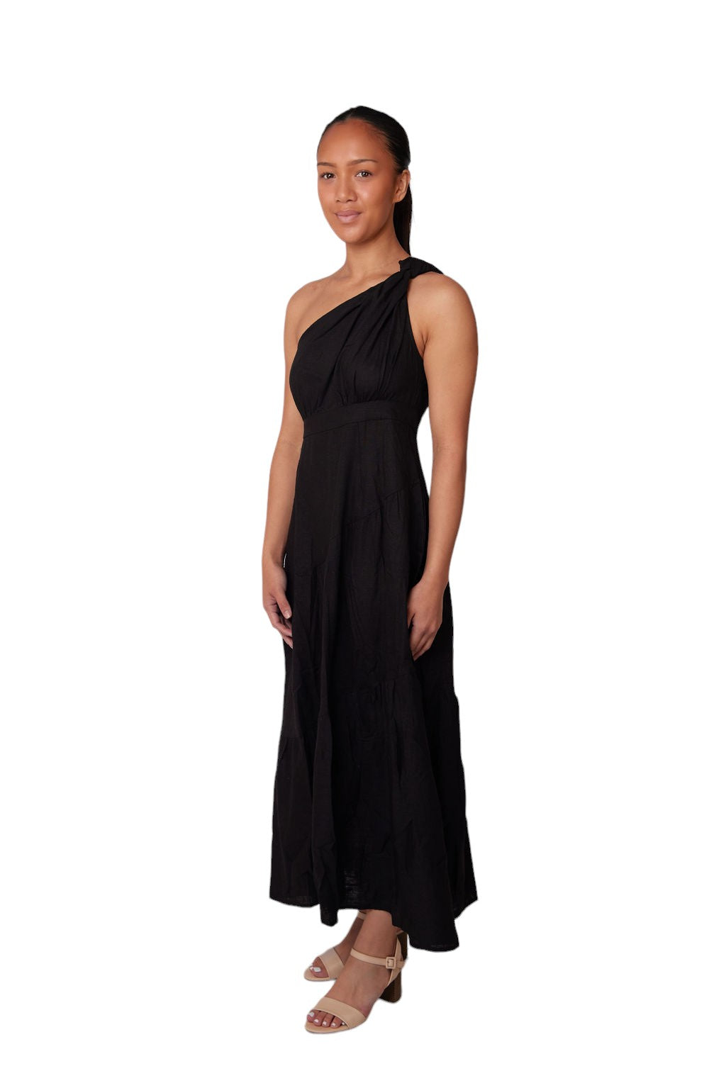 Aymna Off Shoulder Maxi Dress