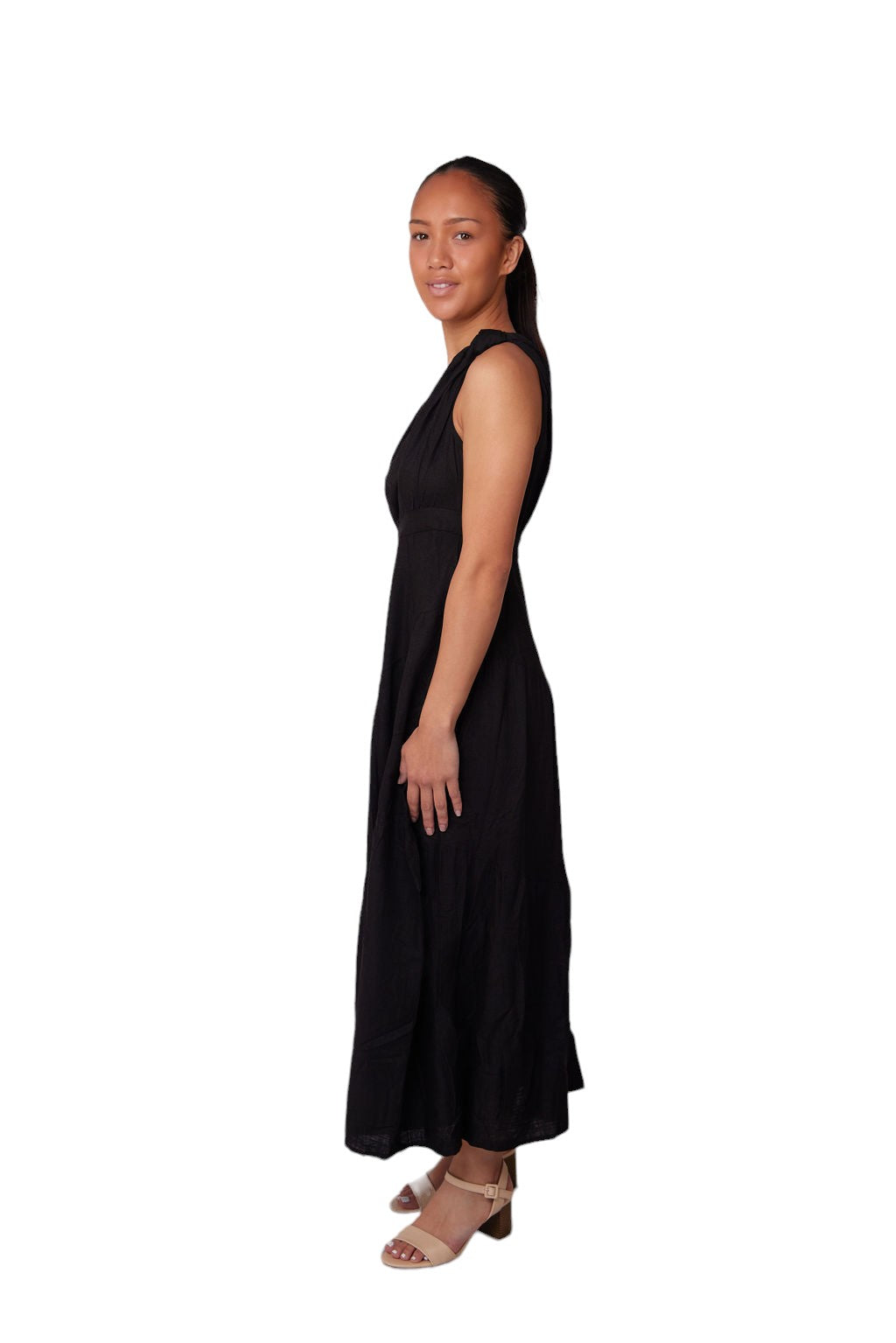 Aymna Off Shoulder Maxi Dress