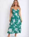 Hibiscus Bloom Maxi Dress