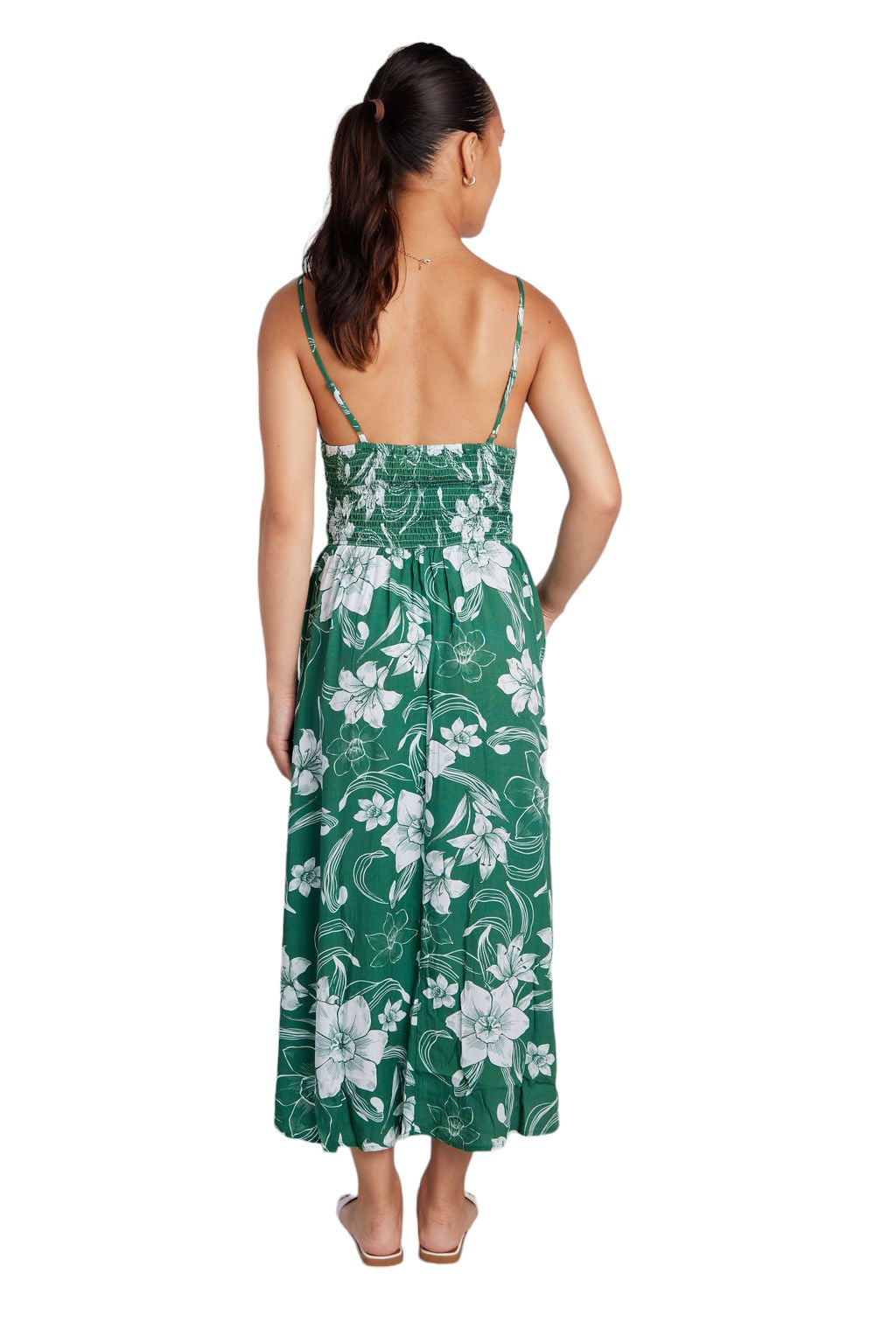 Hibiscus Bloom Maxi Dress
