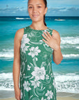 Hibiscus Bloom Sleeveless Dress