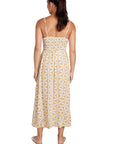 Pacific Flowers Maxi Dress