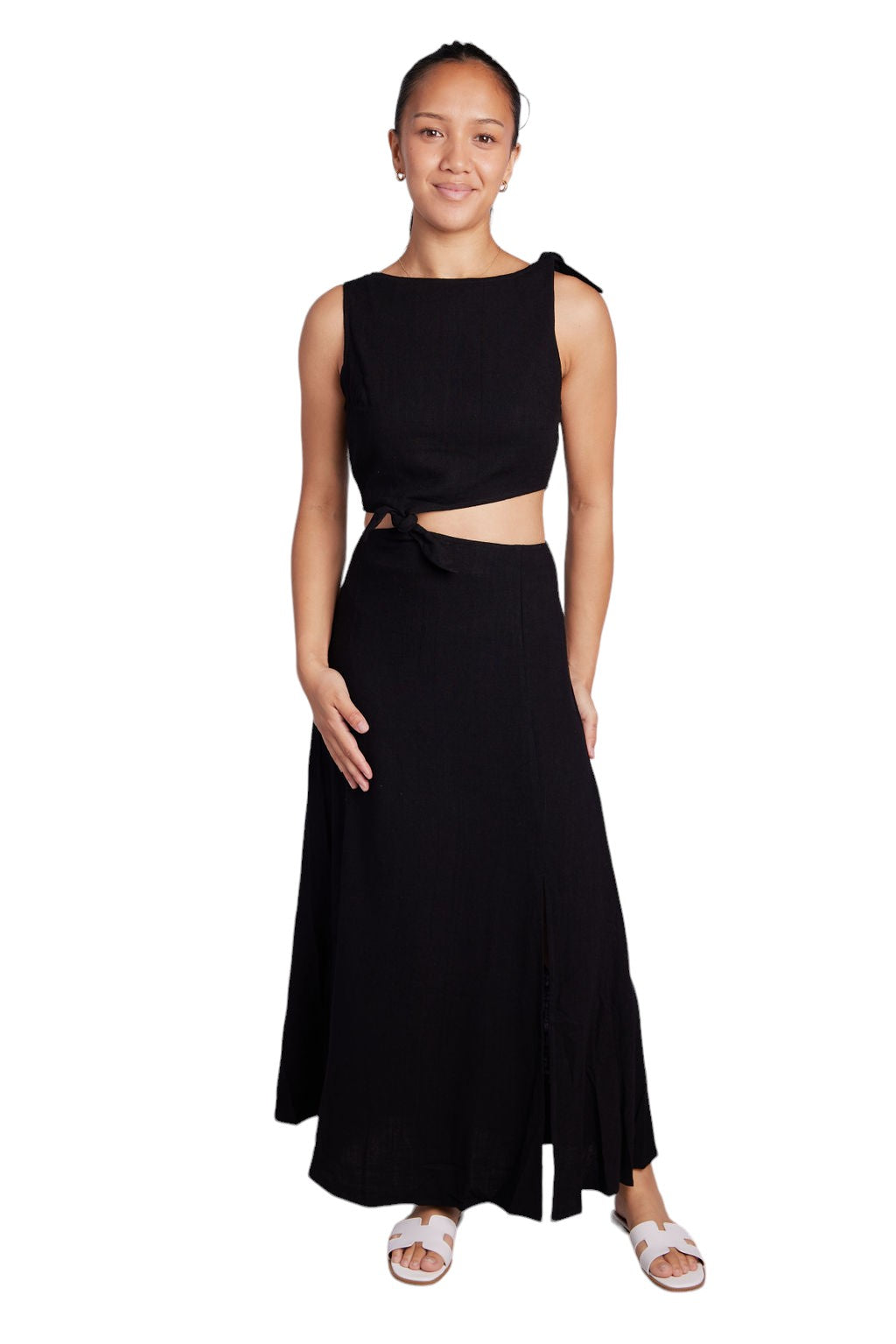 Kelhani Linen Skirt and Top