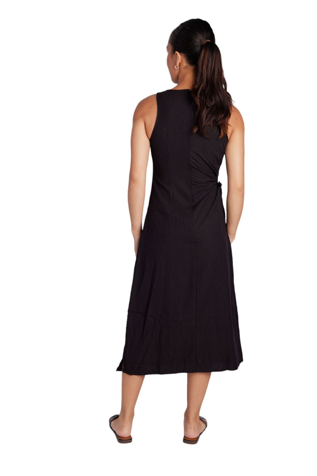 Luanne Midi with Side Cut Out