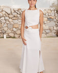 Kelhani Linen Skirt and Top