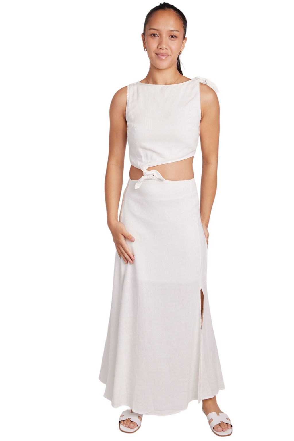 Kelhani Linen Skirt and Top