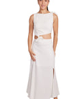 Kelhani Linen Skirt and Top