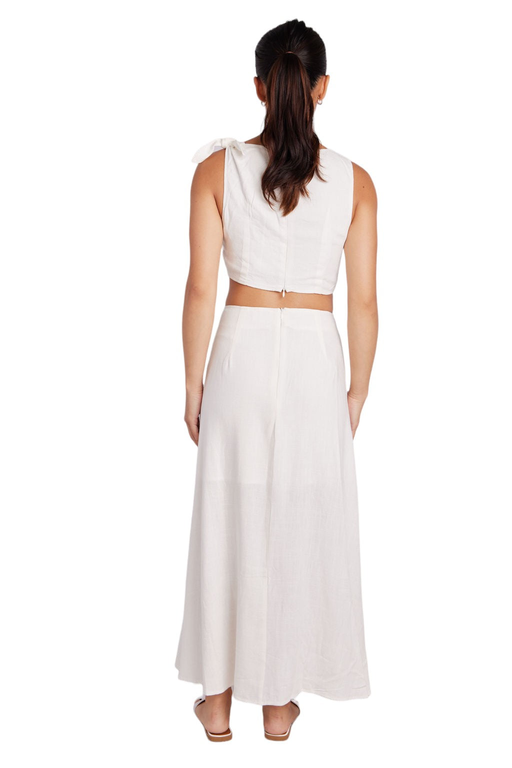 Kelhani Linen Skirt and Top