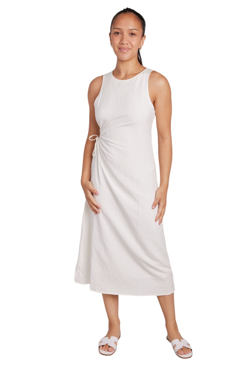 Luanne Midi with Side Cut Out