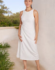 Luanne Midi with Side Cut Out