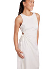 Luanne Midi with Side Cut Out