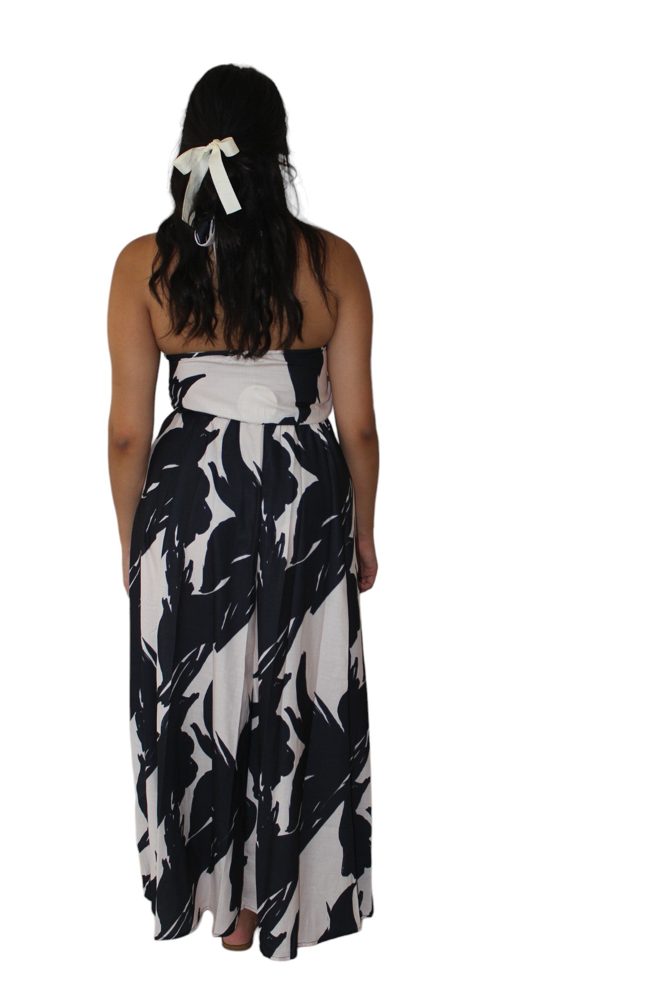 Calogerus Halter Neck Knit Maxi Dress main image 1