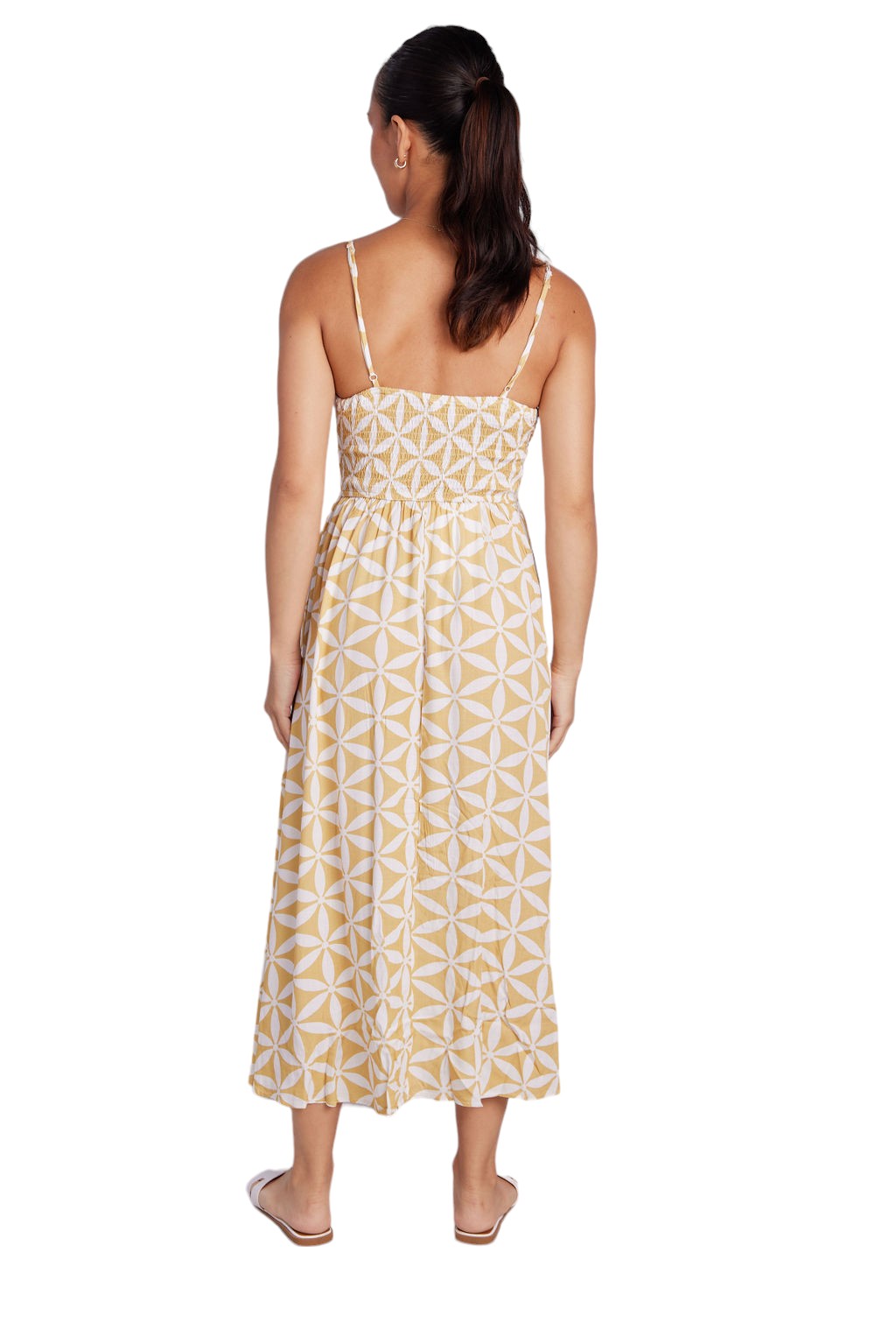 Pacific Flowers Maxi Dress